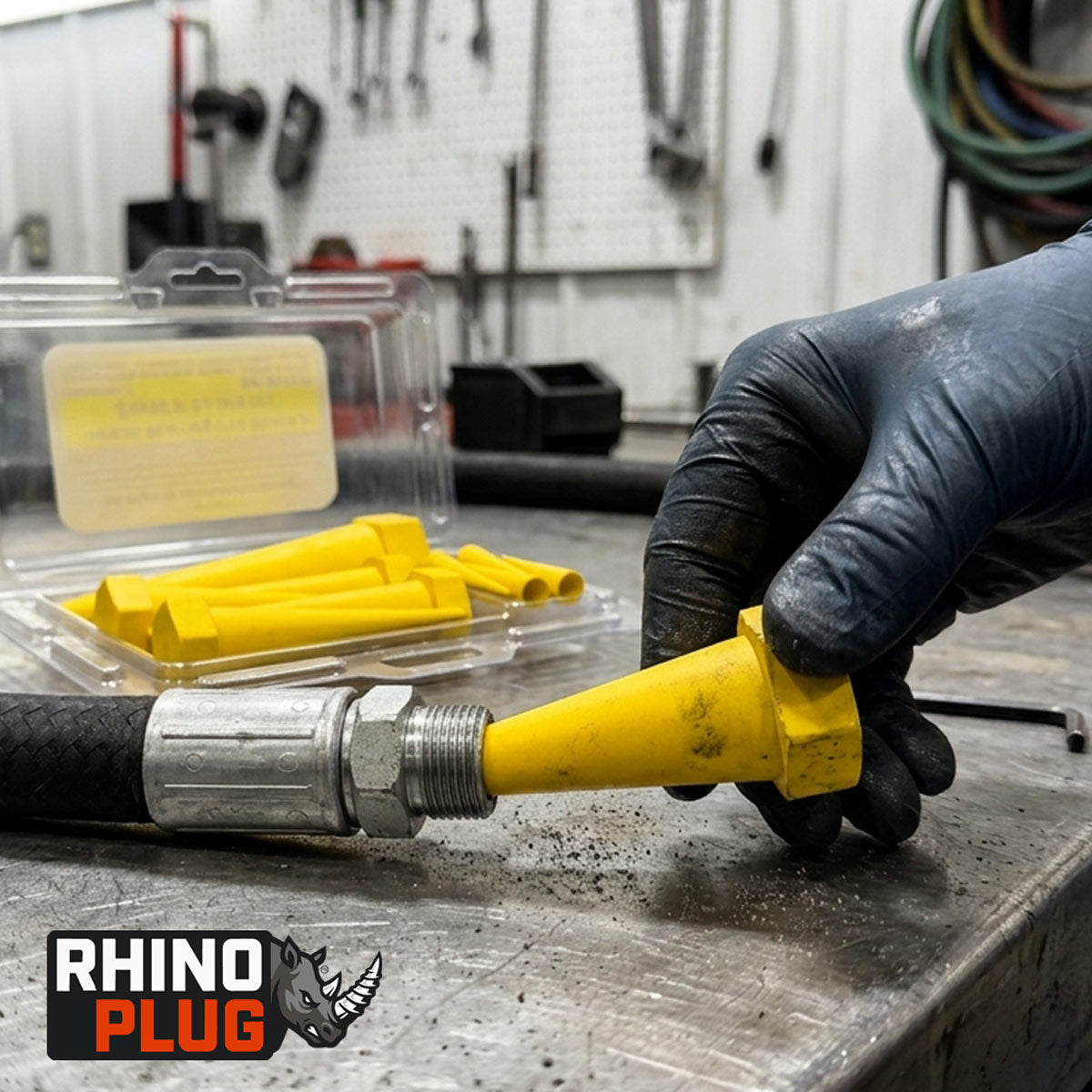 Rhino Drip Proof Hydraulic Hose Plugs