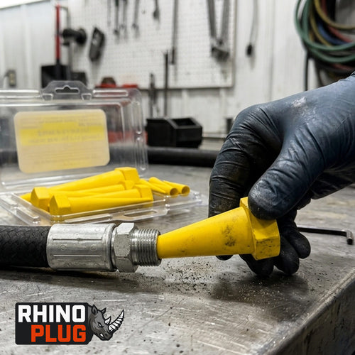 Rhino Drip Proof Hydraulic Hose Plugs