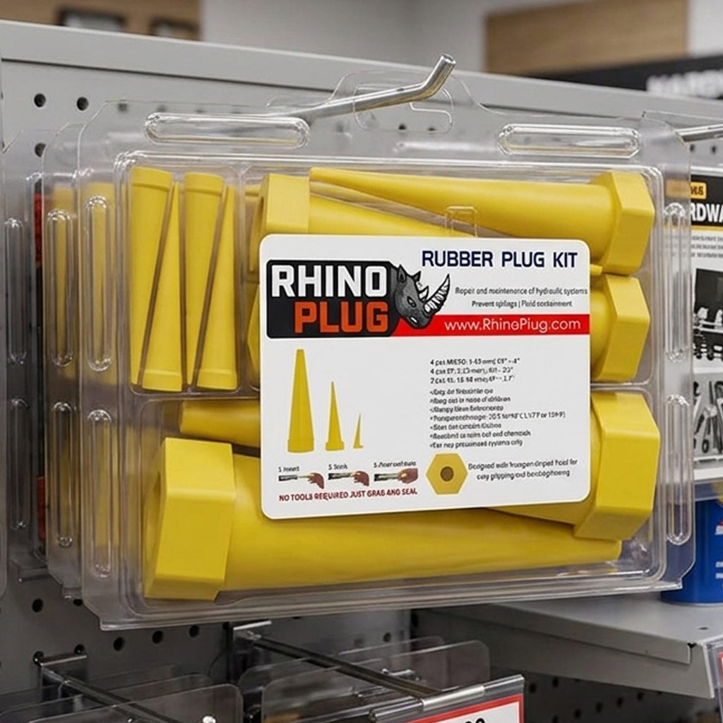 Rhino Drip Proof Hydraulic Hose Plugs