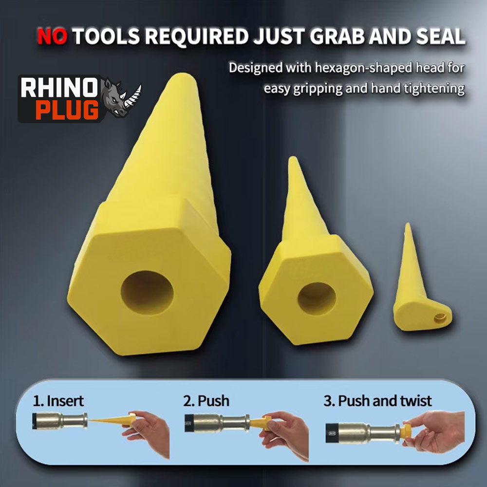 Rhino Drip Proof Hydraulic Hose Plugs